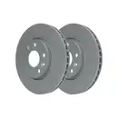 ATE 24.0126-0189.1 Bremsscheiben 2 Stück vorn für RENAULT