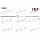 2x FTE Bremsseile Feststellbremse Trommelbremse Hinterachse Seat Arosa VW Lupo