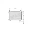 DENSO DCN50025 Kondensator A/C für TOYOTA