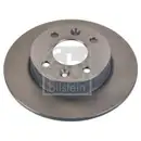 FEBI BILSTEIN 09318 Bremsscheiben 2 Stück vorn für RENAULT