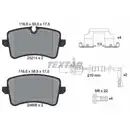 Textar Bremsenset Bremsscheiben Ø300 voll Bremsbeläge hinten Audi A6 A7