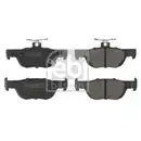 Febi Bremsscheiben Bremsbeläge Hinten für Mazda 3 BP BPx CX-30 DM