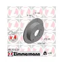 Original ZIMMERMANN 285.3512.20 Bremsscheiben 2 Stück für HYUNDAI
