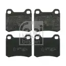 Febi Bremsscheiben Bremsbeläge Hinten für Mercedes C-Klasse W202