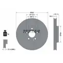 TEXTAR 92258003 Bremsscheiben 2 Stück MERCEDES-BENZ