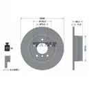 TEXTAR 92261003 Bremsscheiben 2 Stück BMW