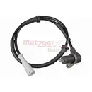Sensor Raddrehzahl Metzger 09001206 für Renault Hinterachse Rechts