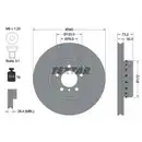 TEXTAR 92264925 Bremsscheiben 2 Stück BMW