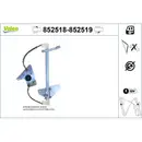 Fensterheber Valeo 852518 für Citroën für Peugeot für Toyota Vorne Links
