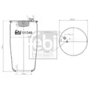 FEBI BILSTEIN 101348 Luftfederbalg