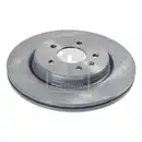 FEBI BILSTEIN 105852 Bremsscheiben 2 Stück hinten für OPEL