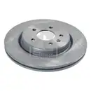 FEBI BILSTEIN 105852 Bremsscheiben 2 Stück hinten für OPEL
