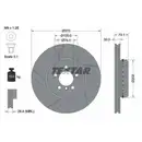 TEXTAR 92265425 Bremsscheiben 2 Stück BMW