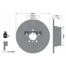 TEXTAR 92107403 Bremsscheiben 2 Stück BMW