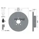 TEXTAR 92265525 Bremsscheiben 2 Stück BMW