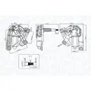 MAGNETI MARELLI 064074300010 H-WIMO PEUGEOT PARTNER