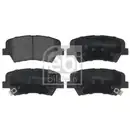 FEBI BILSTEIN 116261 Bremsbelagsatz für HYUNDAI, KIA