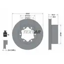 TEXTAR 93143403 Bremsscheiben 2 Stück