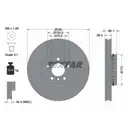 TEXTAR 50005758 1 Set Bremsscheiben für vorne links und rechts für BMW