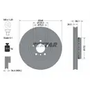 TEXTAR 50005758 1 Set Bremsscheiben für vorne links und rechts für BMW