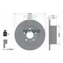 TEXTAR 92032600 Bremsscheiben 2 Stück hinten für MERCEDES-BENZ
