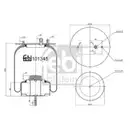FEBI BILSTEIN 101345 Luftfederbalg