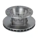 FEBI BILSTEIN Bremsscheiben 2 Stück hinten