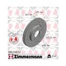 ZIMMERMANN 290.2260.52 Bremsscheiben 2 Stück für JAGUAR DAIMLER