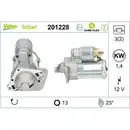 Starter Valeo 201228 Valeo Core-flex für Nissan für Renault für Dacia