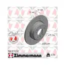 Original ZIMMERMANN 150.1272.52 Bremsscheiben 2 Stück für BMW