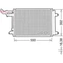 Kondensator Klimaanlage Denso DCN32032 für VW für Vag