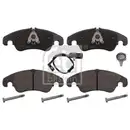 FEBI BILSTEIN 116021 Bremsbelagsatz für AUDI