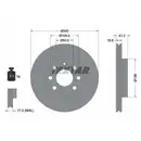 TEXTAR 92111403 Bremsscheiben 2 Stück OPEL