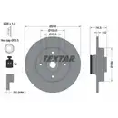 TEXTAR 92194103 Bremsscheiben 2 Stück PEUGEOT