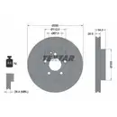 Original TEXTAR 92115205 Bremsscheiben 2 Stück vorne für MERCEDES-BENZ