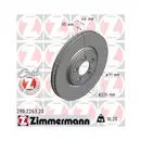 Original ZIMMERMANN 290.2263.20 Bremsscheiben 2 Stück für JAGUAR