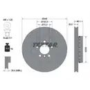 TEXTAR 92265725 Bremsscheiben 2 Stück vorne BMW