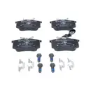 ATE Bremsenset Bremsscheiben Ø268 voll Bremsbeläge hinten VW Seat Ford