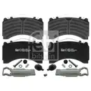 Bremsbelagsatz Scheibenbremse Febi Bilstein 16996 für Mercedes Benz Hinterachse