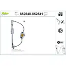 Fensterheber Valeo 852540 für Skoda Hinten Links