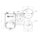 FEBI BILSTEIN 101358 Luftfederbalg