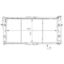Kühler Motorkühlung Mahle CR 161 000S Behr für Mazda