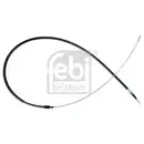 FEBI BILSTEIN 109232 Handbremsseil für PEUGEOT, CITROËN