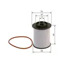 Kraftstofffilter Bosch F 026 402 356 für Gmc für Opel für Amc