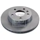 FEBI BILSTEIN 10642 Bremsscheiben 2 Stück vorn für MERCEDES-BENZ
