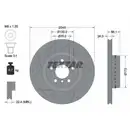 TEXTAR 92265225 Bremsscheiben 2 Stück BMW