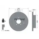 Original TEXTAR 92180903 Bremsscheiben 2 Stück hinten für MAZDA