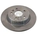 FEBI BILSTEIN 106490 Bremsscheiben 2 Stück hinten für OPEL