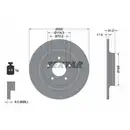 Original TEXTAR 92148200 Bremsscheiben 2 Stück hinten für MAZDA