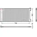 Kondensator Klimaanlage Denso DCN23042 für Opel für Renault